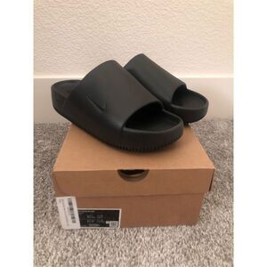 Nike Calm Slide Men's Size 8/ Women's Size 9 Black
